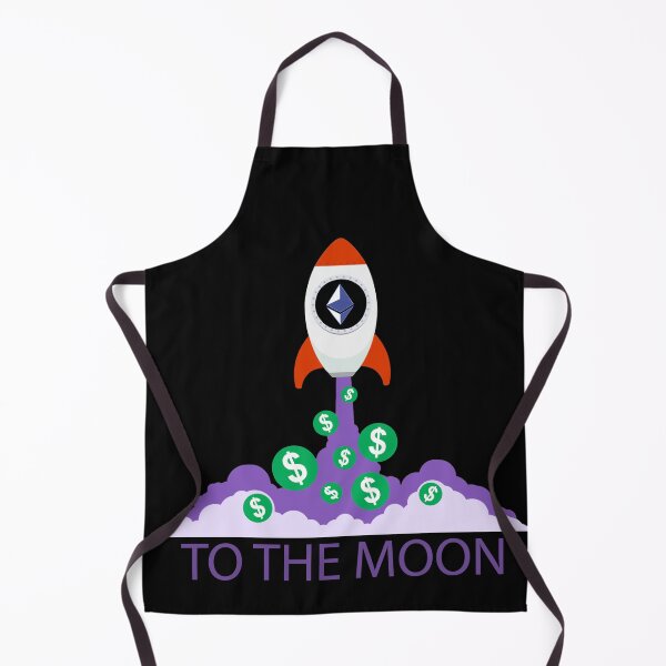 Artikelvorschau, Ethereum (ETH) Zum Mond entworfen und verkauft von Babydov.