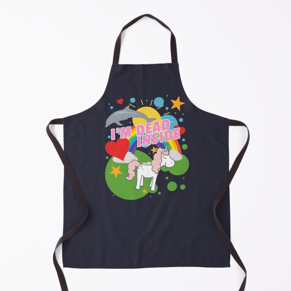 Item preview, I'm Dead Inside Funny Toxic Positivity Quote Fake Happy Ironic designed and sold by sillyquestions.