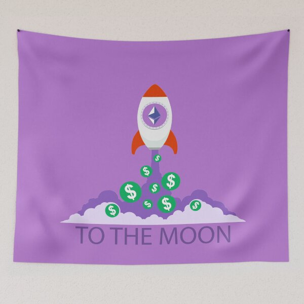 Item preview, Copy of Ethereum (ETH) To the moon designed and sold by Babydov.