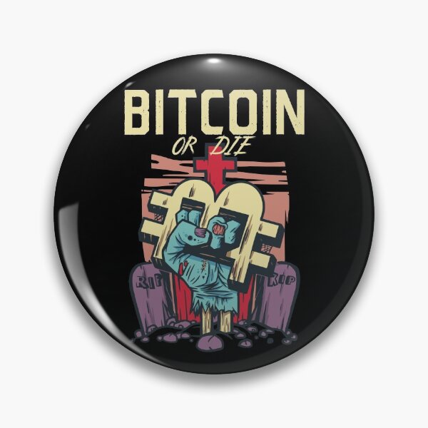 Item preview, Bitcoin Or Die Funny Cryptocurrency Crypt BTC Trader Bitcoin Gear designed and sold by DynamicDesign.
