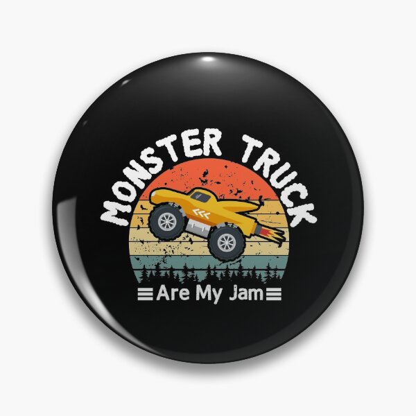 Item preview, Vintage Monster Truck Are My Jam Retro Sunset Cool Engines / Funny Gift Idea for truks lovers designed and sold by biigshow.