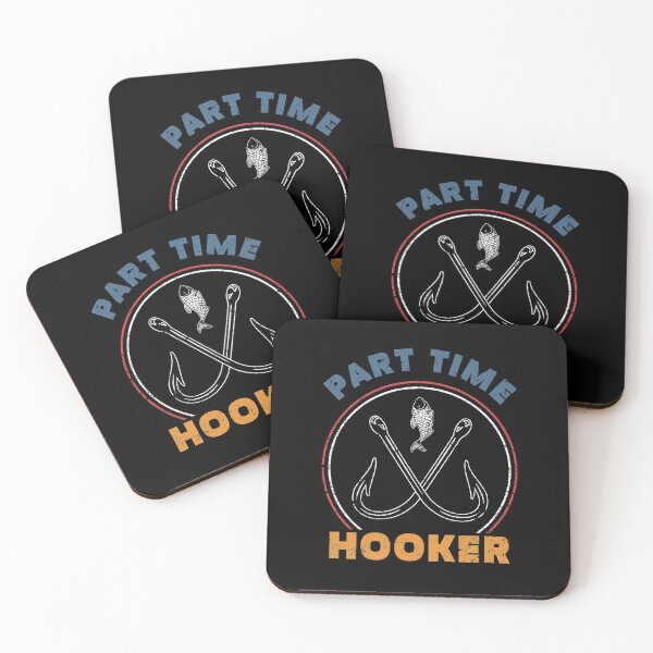 Item preview, Part Time Hooker Funny Fishing Pun Fisher Fishing Humor designed and sold by sillyquestions.