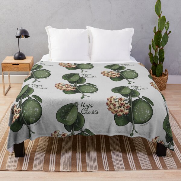 Item preview, Hoya obovata illustration designed and sold by Wieskunde.