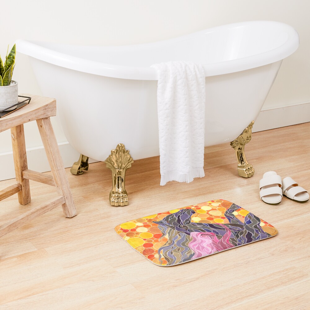 Item preview, Bath Mat designed and sold by magpyecat.