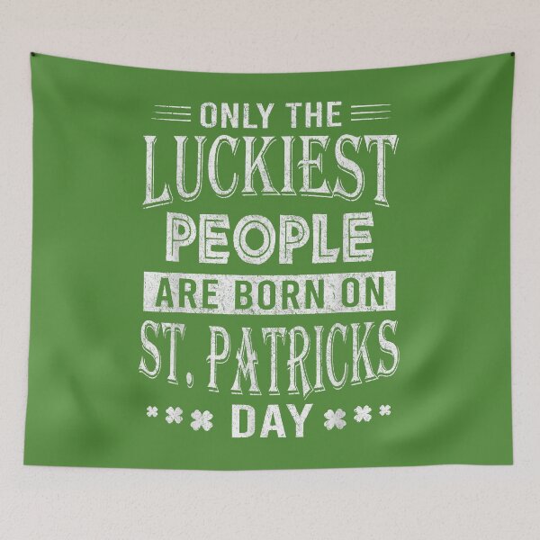 Item preview, Happy St Patricks Day Birthday Decoration 17 March 17th Gift T-Shirt designed and sold by Lukifo-Proper.