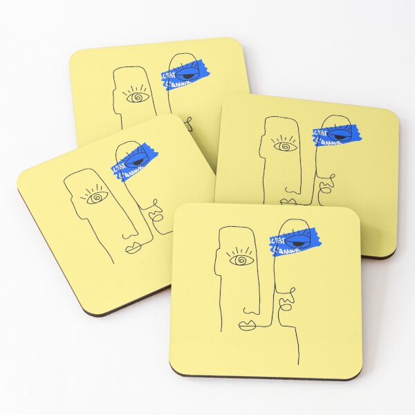 Item preview, C'est L'amour - This is Love - One Line Fun Art designed and sold by the-cold-dots.