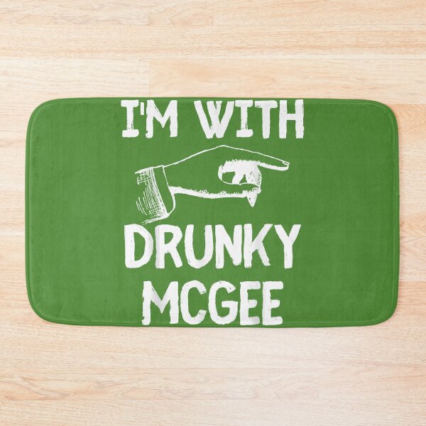 Item preview, I'm With Drunky Mcgee Funny Couples St Patricks Day T-Shirt designed and sold by Lukifo-Proper.