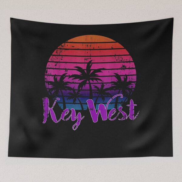 Artikelvorschau, Key West Florida Family Beach Vacation Retro Group T-Shirt entworfen und verkauft von Lukifo-Proper.