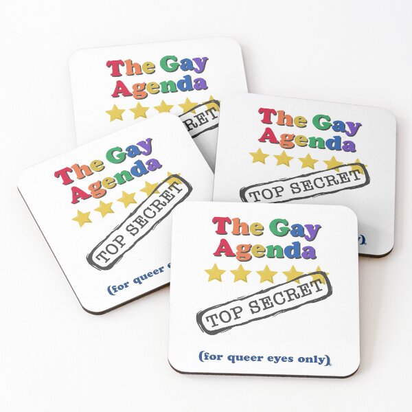 Item preview, The Gay Agenda - Top Secret designed and sold by The White Bat.