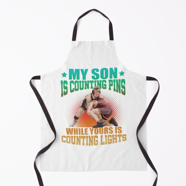 Item preview, Wrestling My Son Is Counting Pins Funny Gift For Dad Mom designed and sold by teest2209.