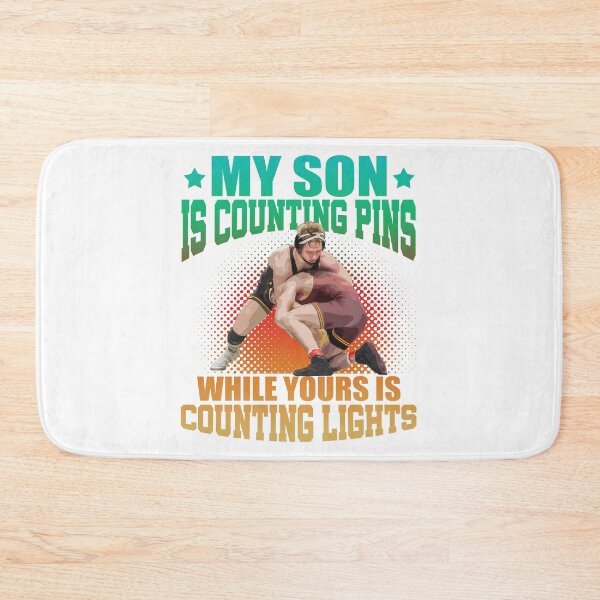 Item preview, Wrestling My Son Is Counting Pins Funny Gift For Dad Mom designed and sold by teest2209.