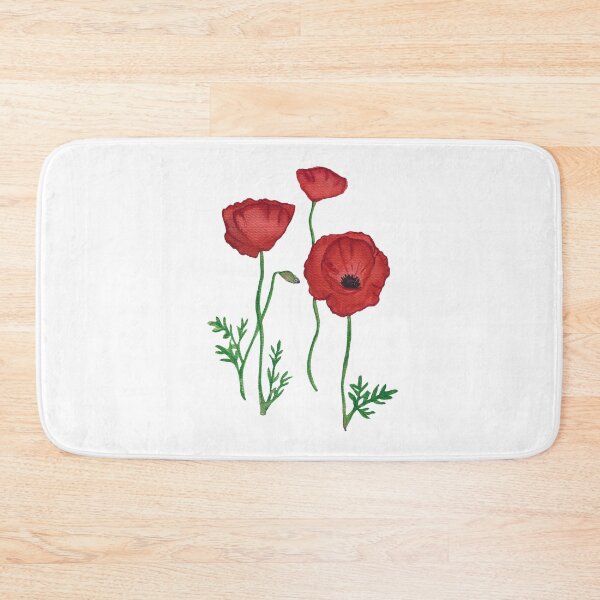 Item preview, Watercolor poppy design designed and sold by muffinstandd.