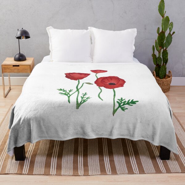 Item preview, Watercolor poppy design designed and sold by muffinstandd.