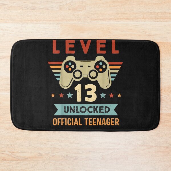 Item preview, Level 13 Unlocked Official Teenager 13th Birthday Gamer Gift T-Shirt designed and sold by Lukifo-Proper.