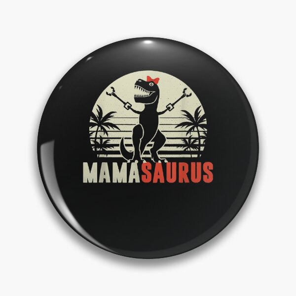 Item preview, Mamasaurus Funny Mama-Saurus T-Rex Dinosaur Mom T-Shirt designed and sold by Lukifo-Proper.