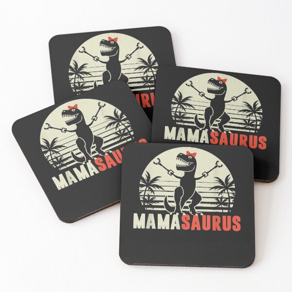 Item preview, Mamasaurus Funny Mama-Saurus T-Rex Dinosaur Mom T-Shirt designed and sold by Lukifo-Proper.