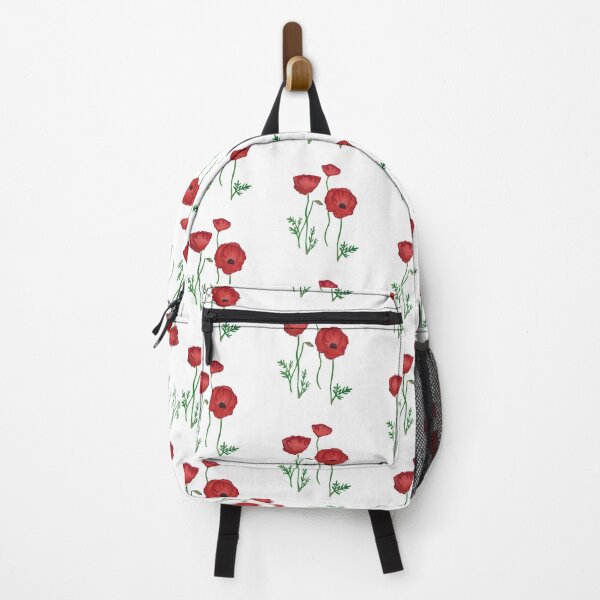 Item preview, Watercolor poppy pattern design designed and sold by muffinstandd.