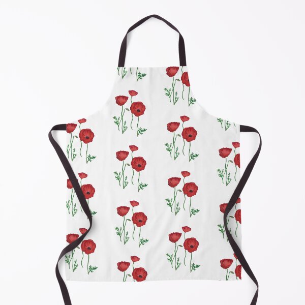 Item preview, Watercolor poppy pattern design designed and sold by muffinstandd.