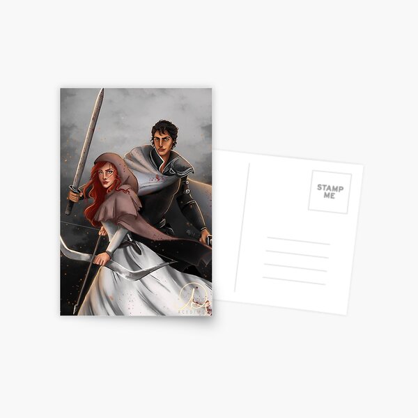 Poppy & Hawke Postcard