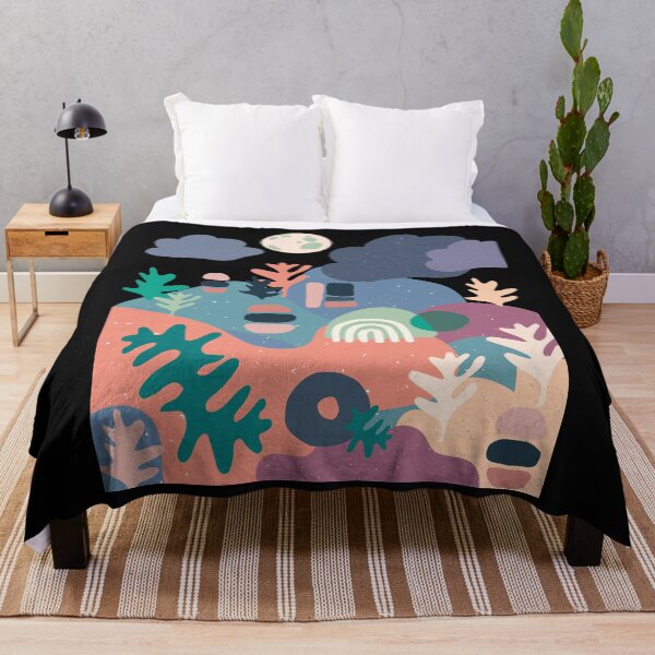 Item preview, Abstarct Mountains,Quirky Landscape, Wild Camping designed and sold by zanybay.