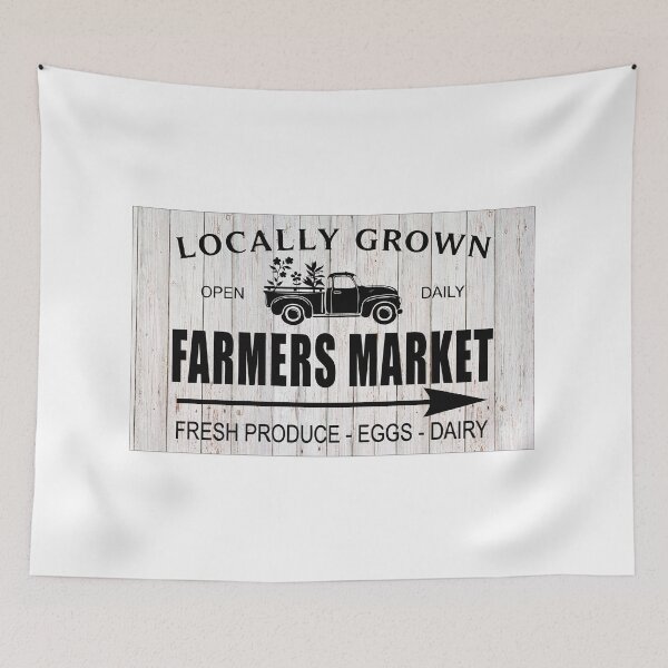Item preview, Farmers Market Distressed Wood Design designed and sold by bigindian77.