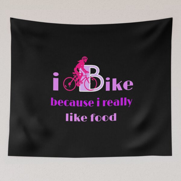 Item preview, cute biking quote. lady biker, funny bike quote designed and sold by doctors-apparel.