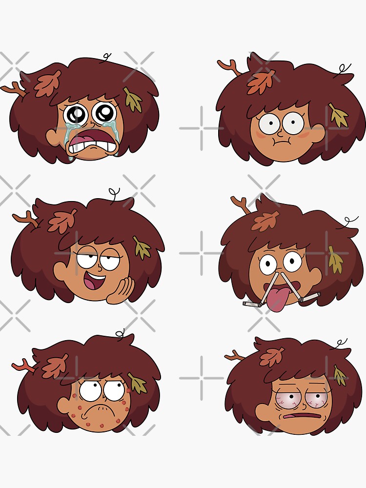 "Anne Boonchuy | Amphibia" Sticker For Sale By Artnchfck | Redbubble