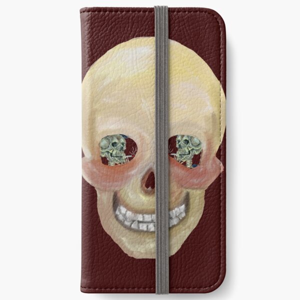 Sinful skull iPhone Wallet