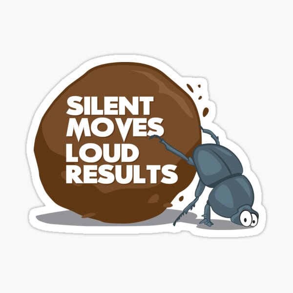 Item preview, Silent Moves Loud Results designed and sold by Andantino.