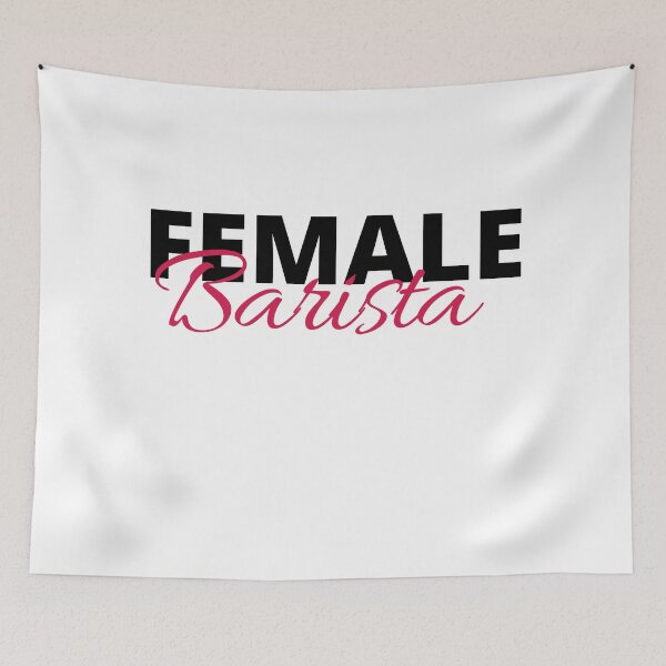 Item preview, Female Barista designed and sold by crikz.