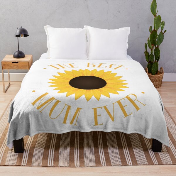 Item preview, The Best Mum Ever, Sunflower - Mother's Day designed and sold by PaulSDesign.
