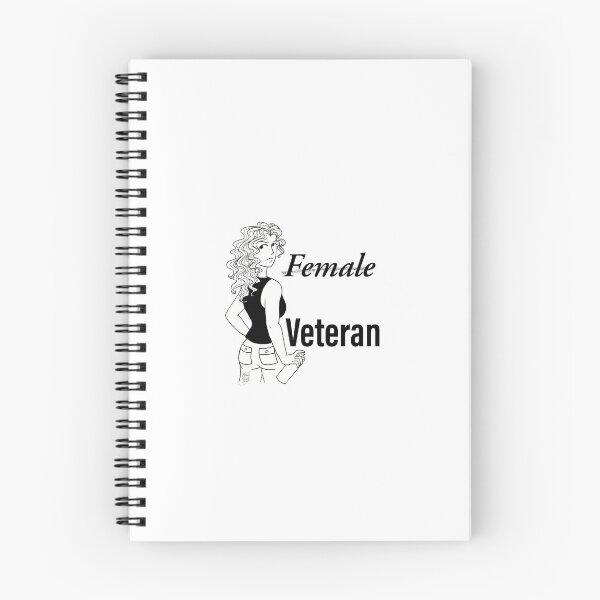 Item preview, Female Veteran designed and sold by ArtByKarla.