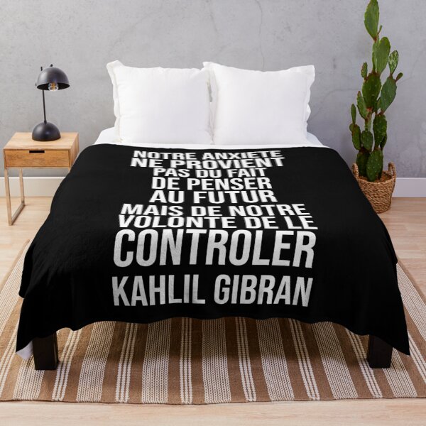 Item preview, Anxiety - Gibran quote designed and sold by Philippe Derungs.
