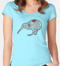 Day of the Kiwi Women's Fitted Scoop T-Shirt