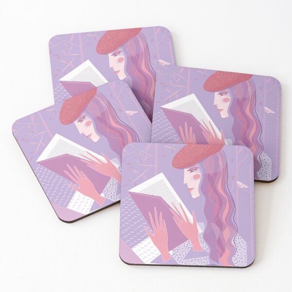 Item preview, Lector en morado designed and sold by Emi Yañez.