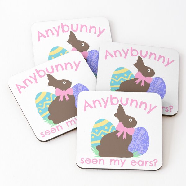 Item preview, Easter Chocolate Bunny Ears Lover Gift with Easter Colorful Eggs Lockdown Easter 2021 designed and sold by hyggekrog.
