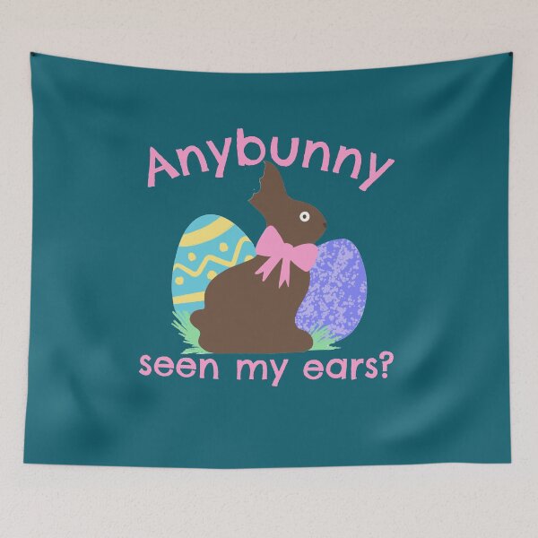 Item preview, Easter Chocolate Bunny Ears Lover Gift with Easter Colorful Eggs Lockdown Easter 2021 designed and sold by hyggekrog.