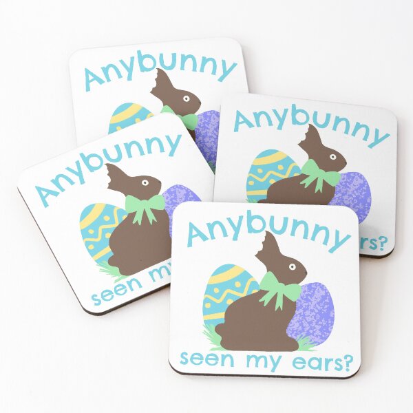 Item preview, Easter Chocolate Bunny Ears Lover Gift with Easter Colorful Eggs Lockdown Easter 2021 designed and sold by hyggekrog.