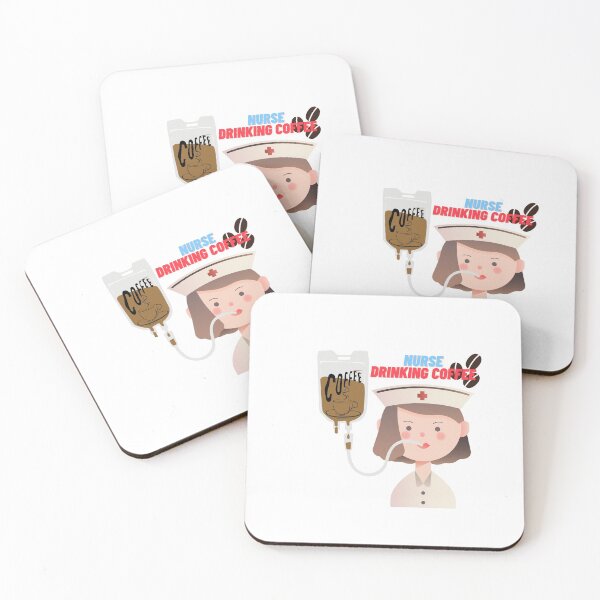 Item preview, Nurse drinking coffee designed and sold by H2O-Shop.