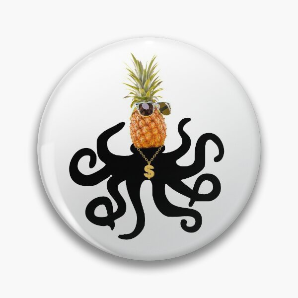 Item preview, Pineapple Octopus Summer Fruit Tentacles Funny Bad Boy Ocean Creature designed and sold by CBCreations73.
