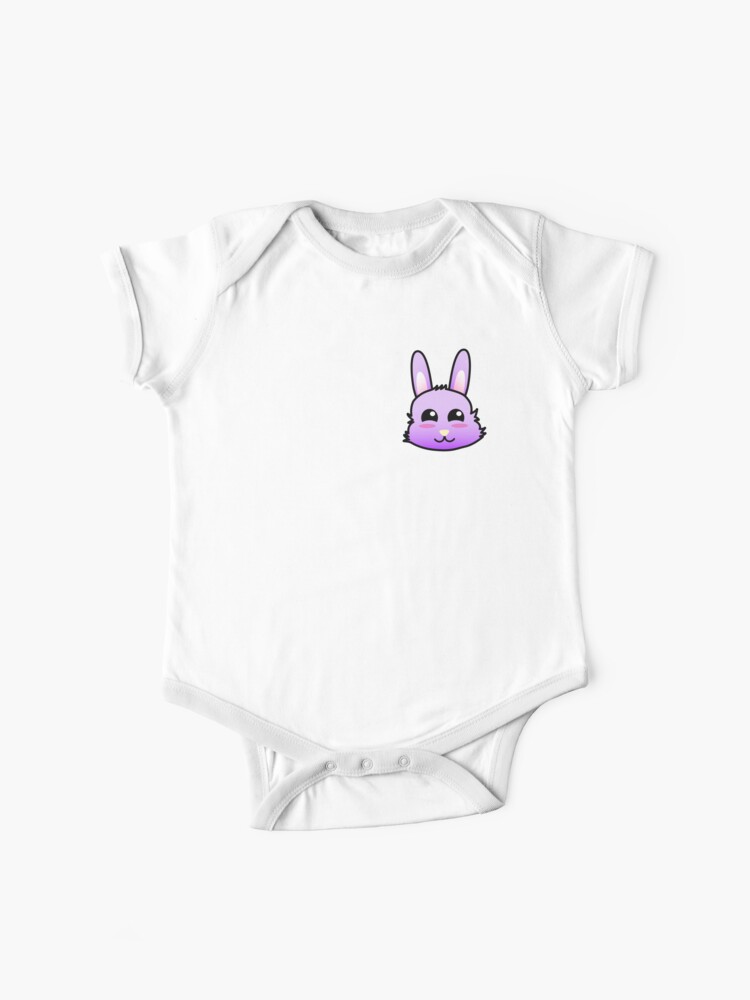 Cute Kawaii Purple Happy Bunny Rabbit