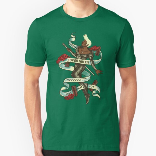 Super Green Slim Fit T-Shirt