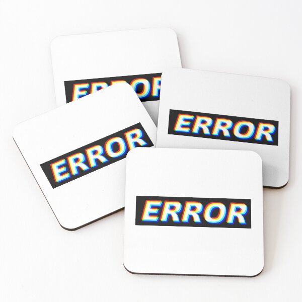 Item preview, Error designed and sold by Cute-Stuffs.