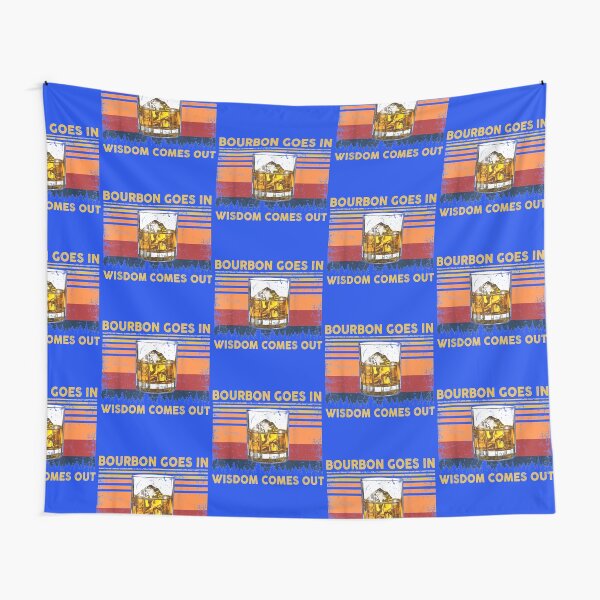 Item preview, Bourbon goes in wisdom comes out designed and sold by nancymachado.