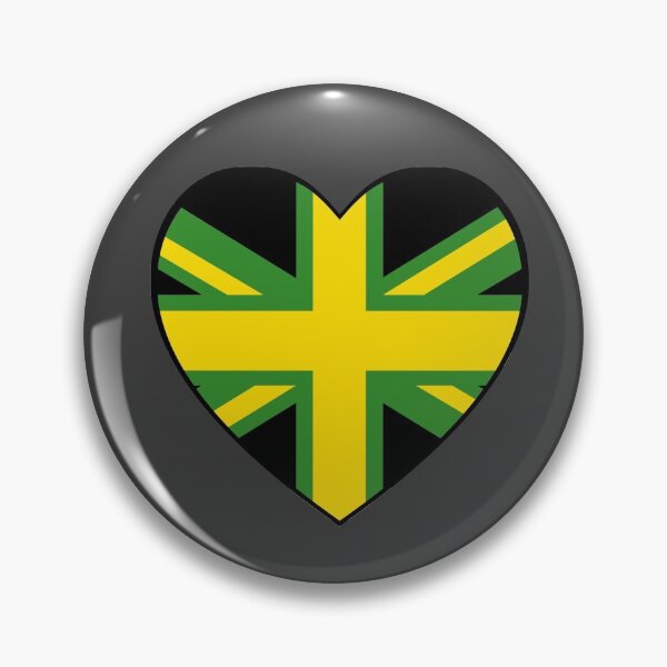 Item preview, British Jamaican Heart designed and sold by rogue-design.