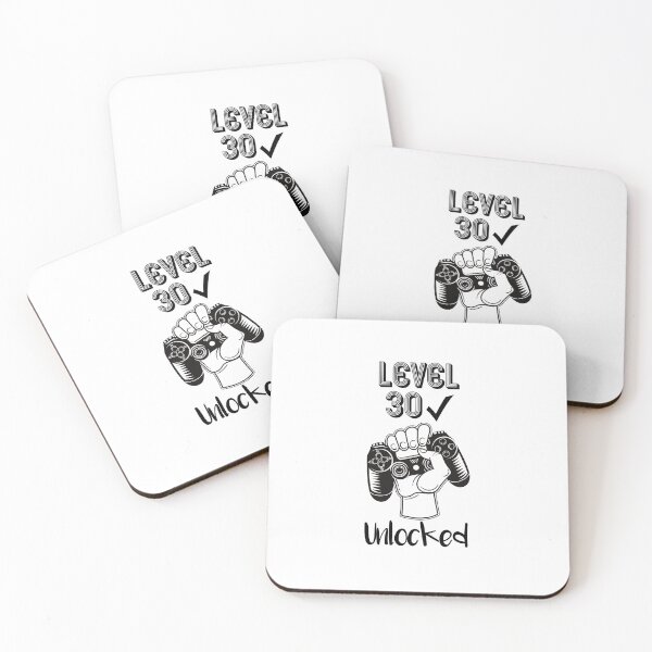 Item preview, Gamer Gifts / Level 30 Unlocked / Funny Video Gamer 30th Birthday Gift / Gift for gamers day / funny gift ideas  designed and sold by biigshow.
