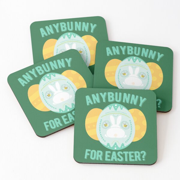 Item preview, Easter Bunny Lover Gift with Easter Colorful Eggs and Cute Rabbit Lockdown Easter 2021 designed and sold by hyggekrog.
