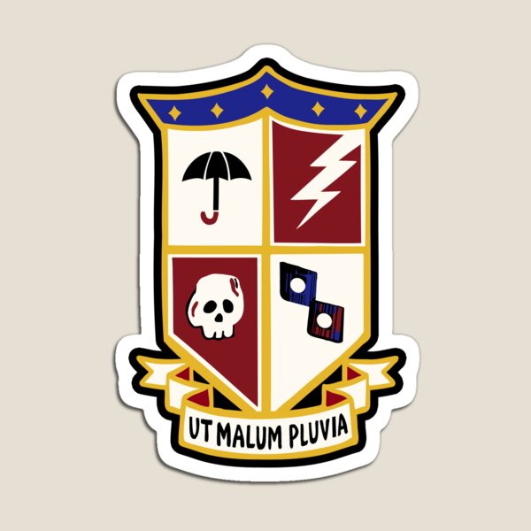 Item preview, The Umbrella Academy School Badge  designed and sold by MakeMoreArt.