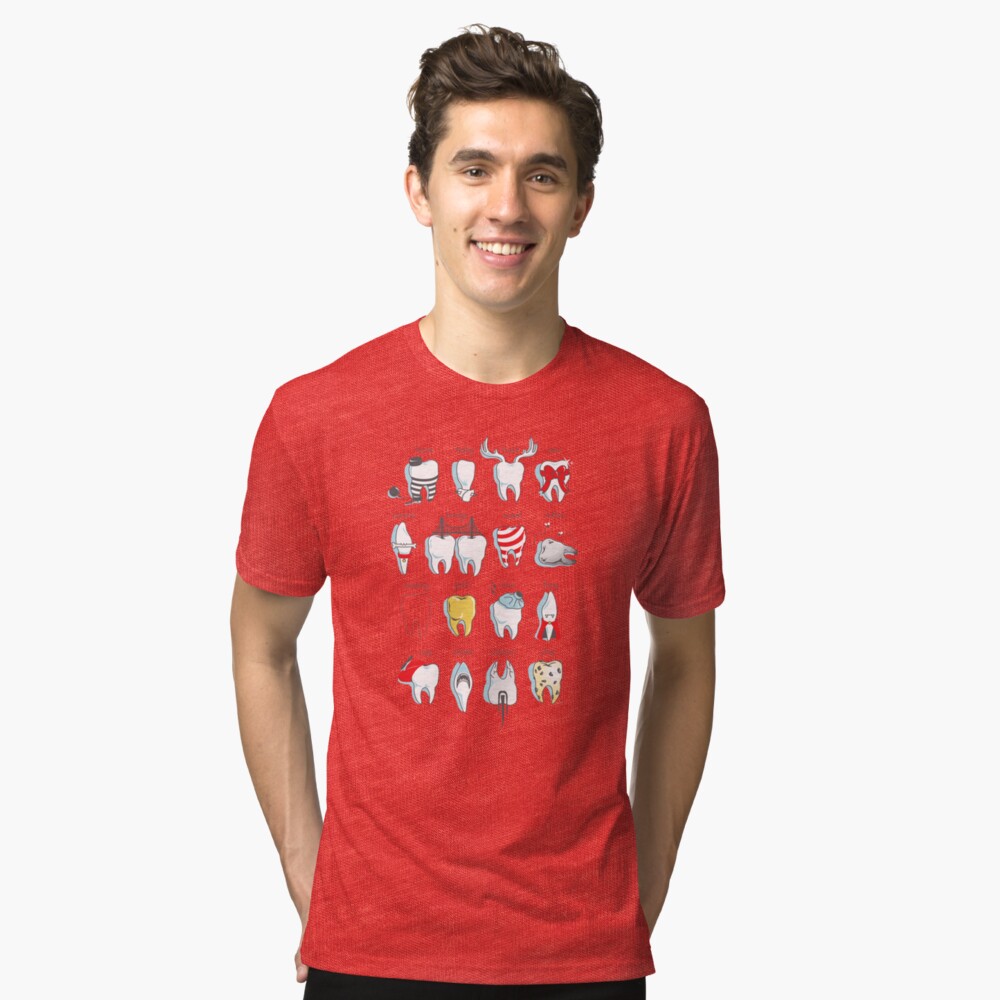 Dental Definitions Tri-blend T-Shirt