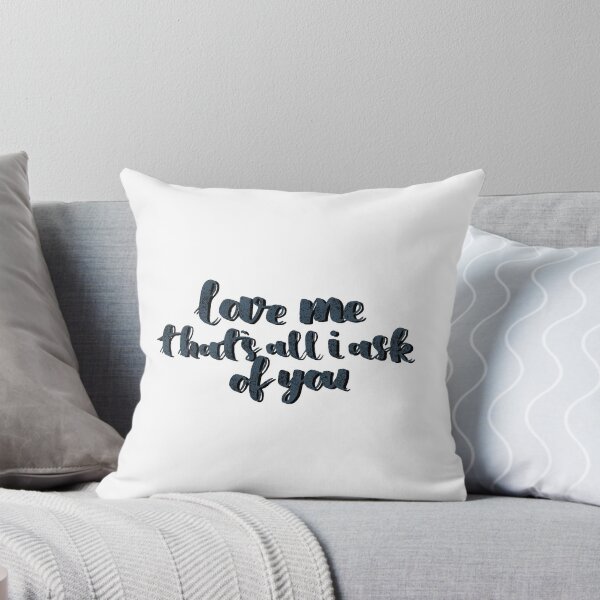 Item preview, Love me that's all i ask of you- grey designed and sold by BrieFine22.